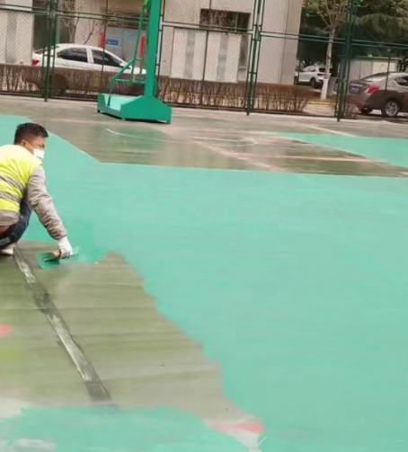 顺义球场地面翻新